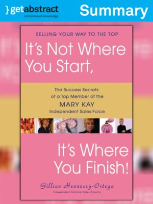 cover image of It's Not Where You Start, It's Where You Finish (Summary)